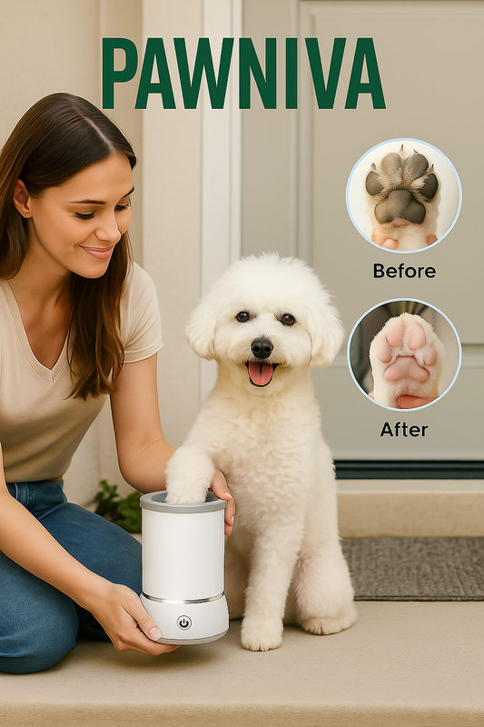 PawNiva Automatic Pet Paw Cleaner